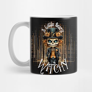 A Little Scary Witchy- Orange Mug